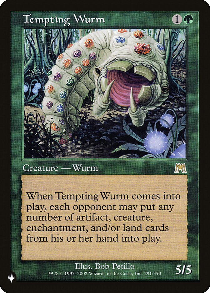Tempting Wurm [The List] | Kessel Run Games Inc. 