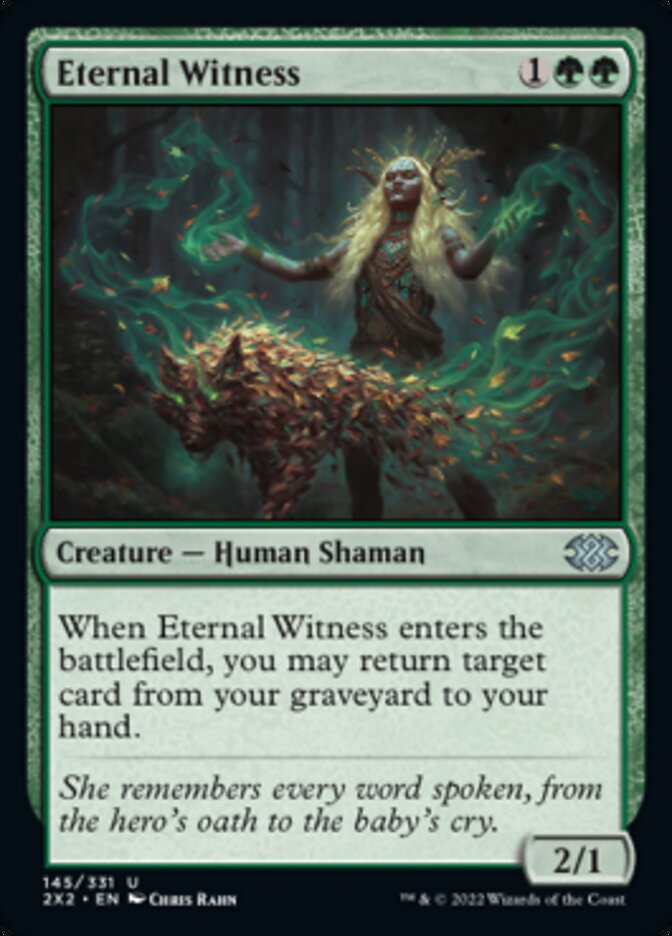 Eternal Witness [Double Masters 2022] | Kessel Run Games Inc. 