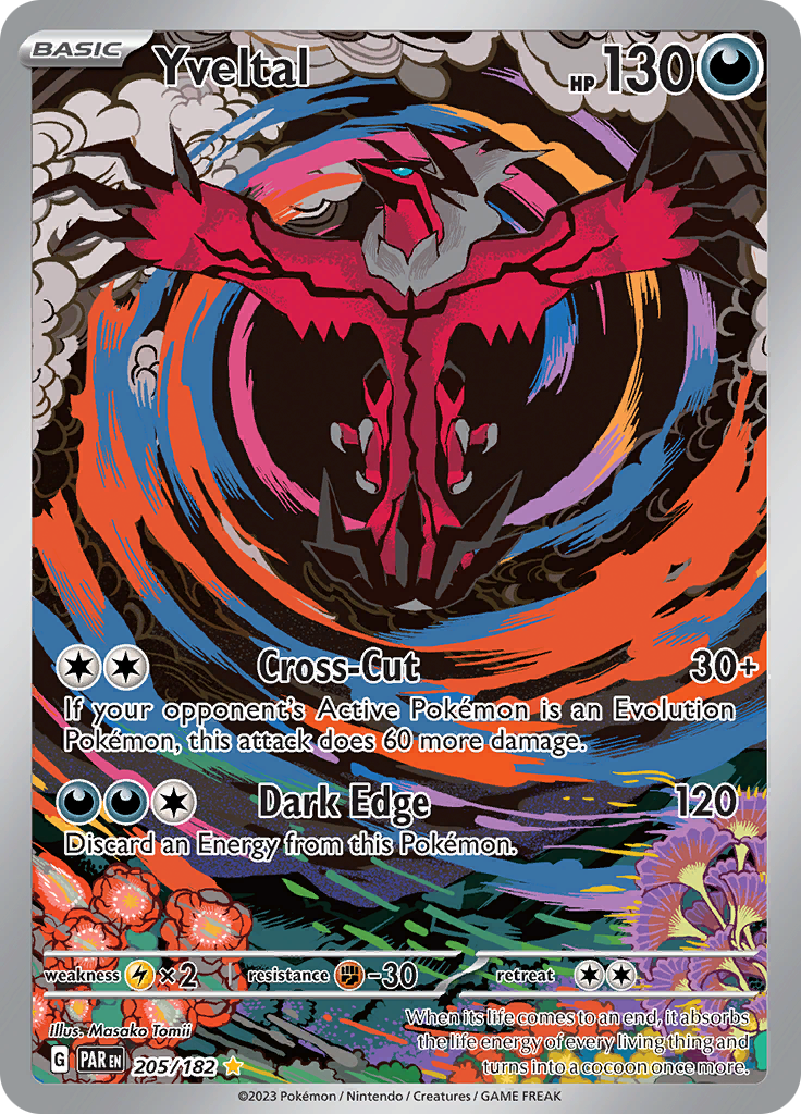 Yveltal (205/182) [Scarlet & Violet: Paradox Rift] | Kessel Run Games Inc. 