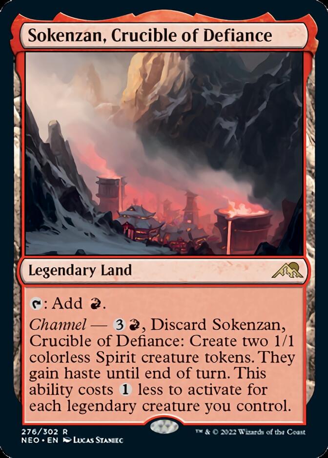 Sokenzan, Crucible of Defiance [Kamigawa: Neon Dynasty] | Kessel Run Games Inc. 