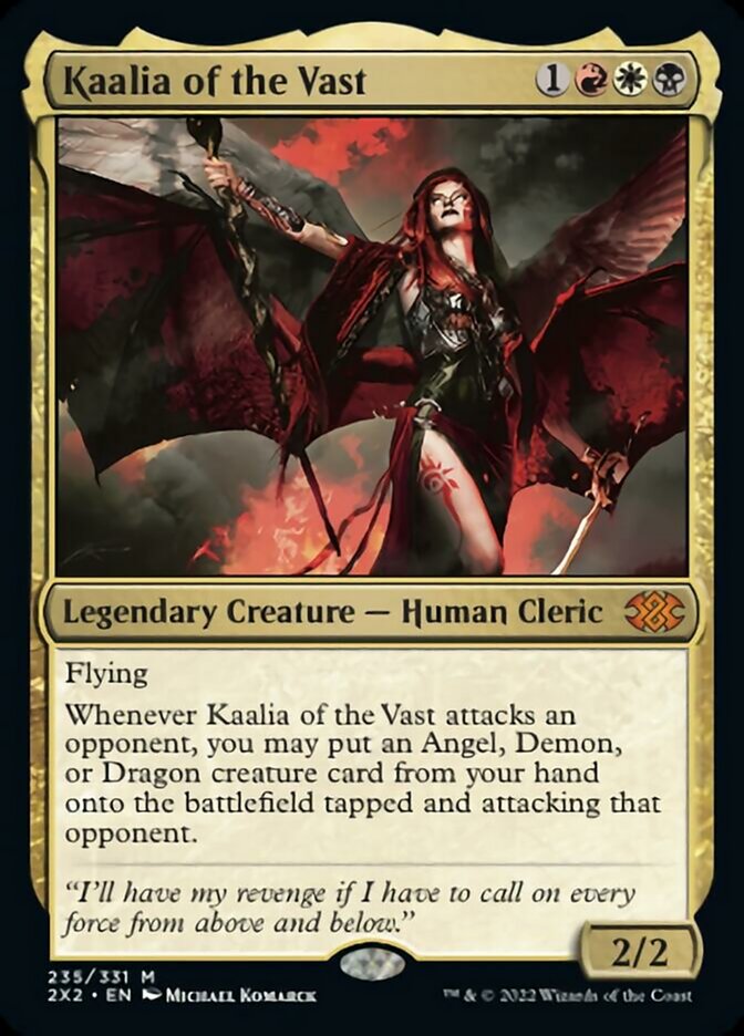 Kaalia of the Vast [Double Masters 2022] | Kessel Run Games Inc. 