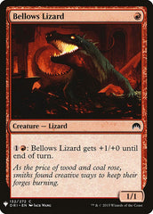 Bellows Lizard [Mystery Booster] | Kessel Run Games Inc. 