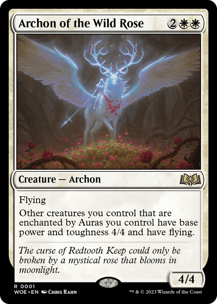 Archon of the Wild Rose [Wilds of Eldraine] | Kessel Run Games Inc. 