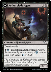 Aetherblade Agent // Gitaxian Mindstinger [March of the Machine] | Kessel Run Games Inc. 