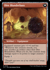 Dire Flail // Dire Blunderbuss [The Lost Caverns of Ixalan Prerelease Cards] | Kessel Run Games Inc. 