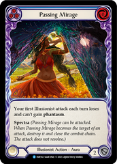 Passing Mirage (Blue) [EVR142] (Everfest)  1st Edition Rainbow Foil | Kessel Run Games Inc. 