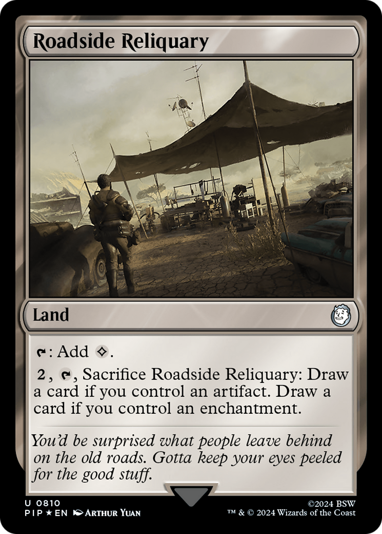 Roadside Reliquary (Surge Foil) [Fallout] | Kessel Run Games Inc. 