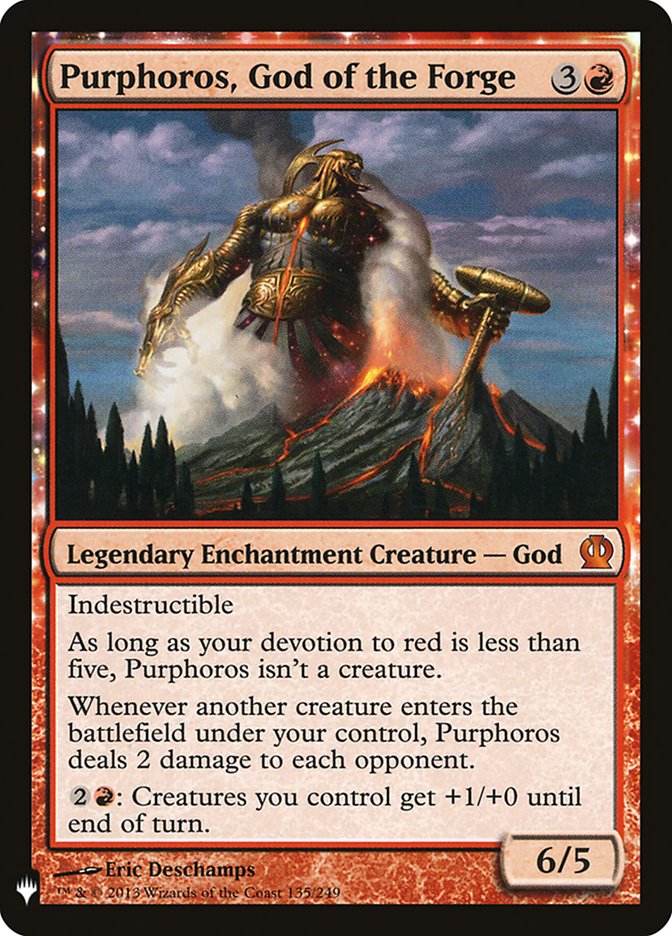 Purphoros, God of the Forge [Mystery Booster] | Kessel Run Games Inc. 
