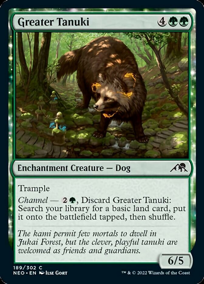 Greater Tanuki [Kamigawa: Neon Dynasty] | Kessel Run Games Inc. 