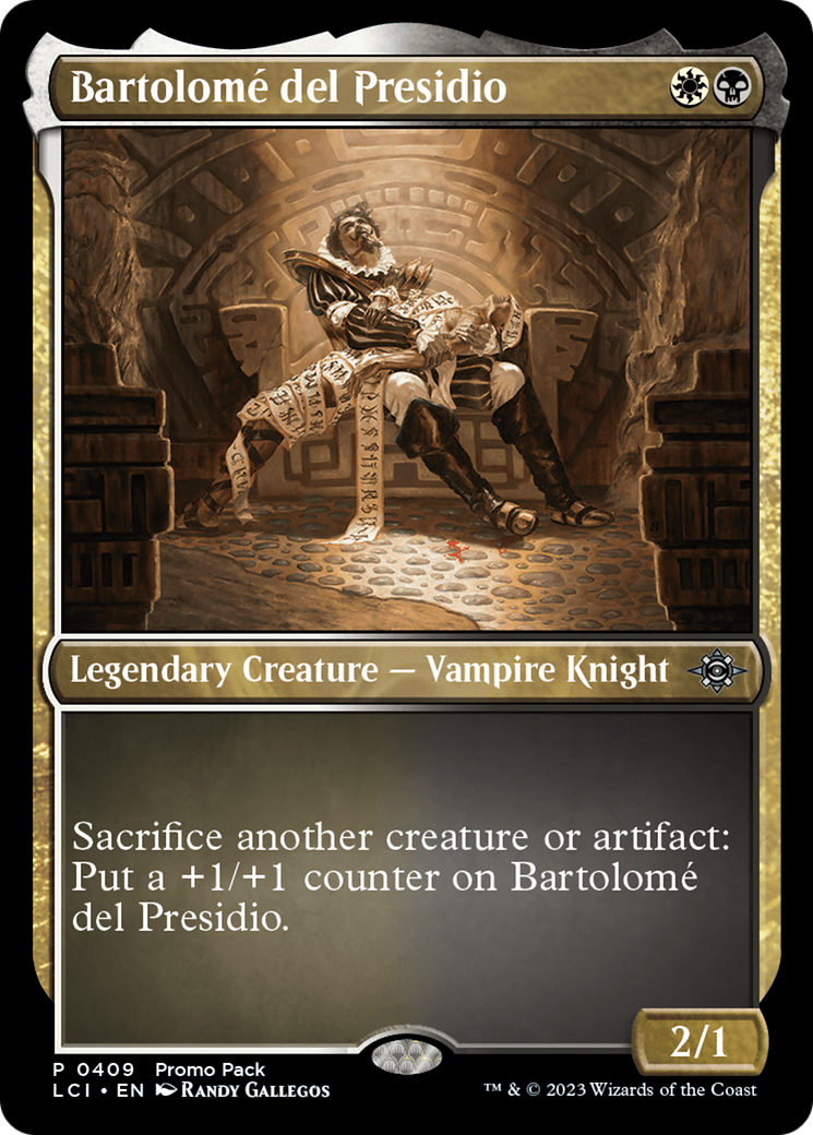 Bartolome del Presidio (Promo Pack) [The Lost Caverns of Ixalan Promos] | Kessel Run Games Inc. 