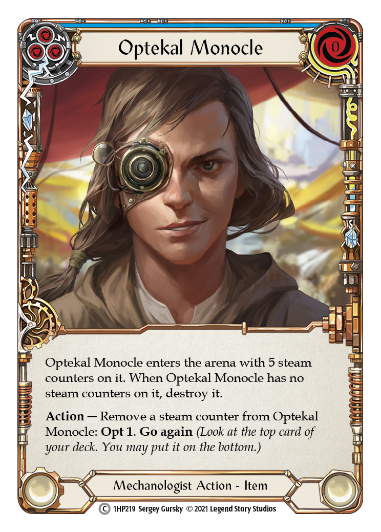 Optekal Monocle [1HP219] (History Pack 1) | Kessel Run Games Inc. 