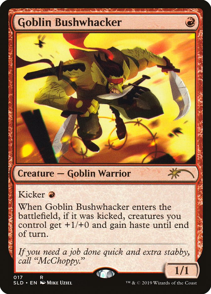Goblin Bushwhacker [Secret Lair Drop Series] | Kessel Run Games Inc. 