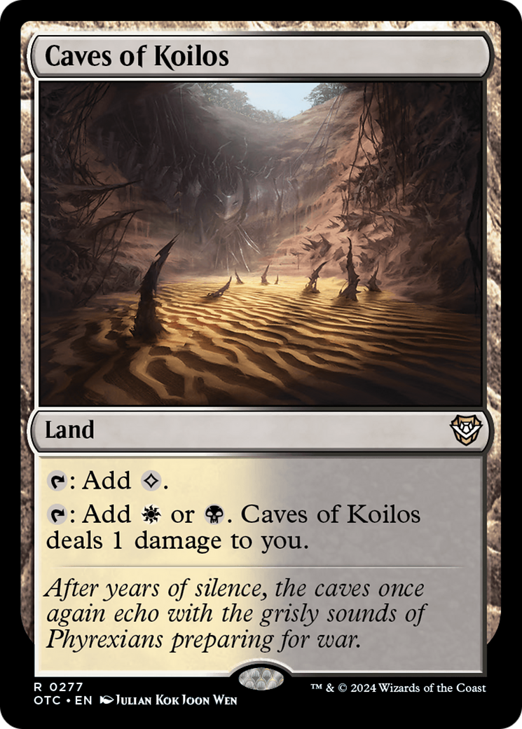 Caves of Koilos [Outlaws of Thunder Junction Commander] | Kessel Run Games Inc. 