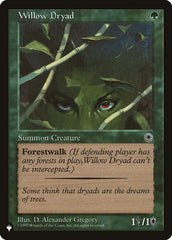 Willow Dryad [The List] | Kessel Run Games Inc. 