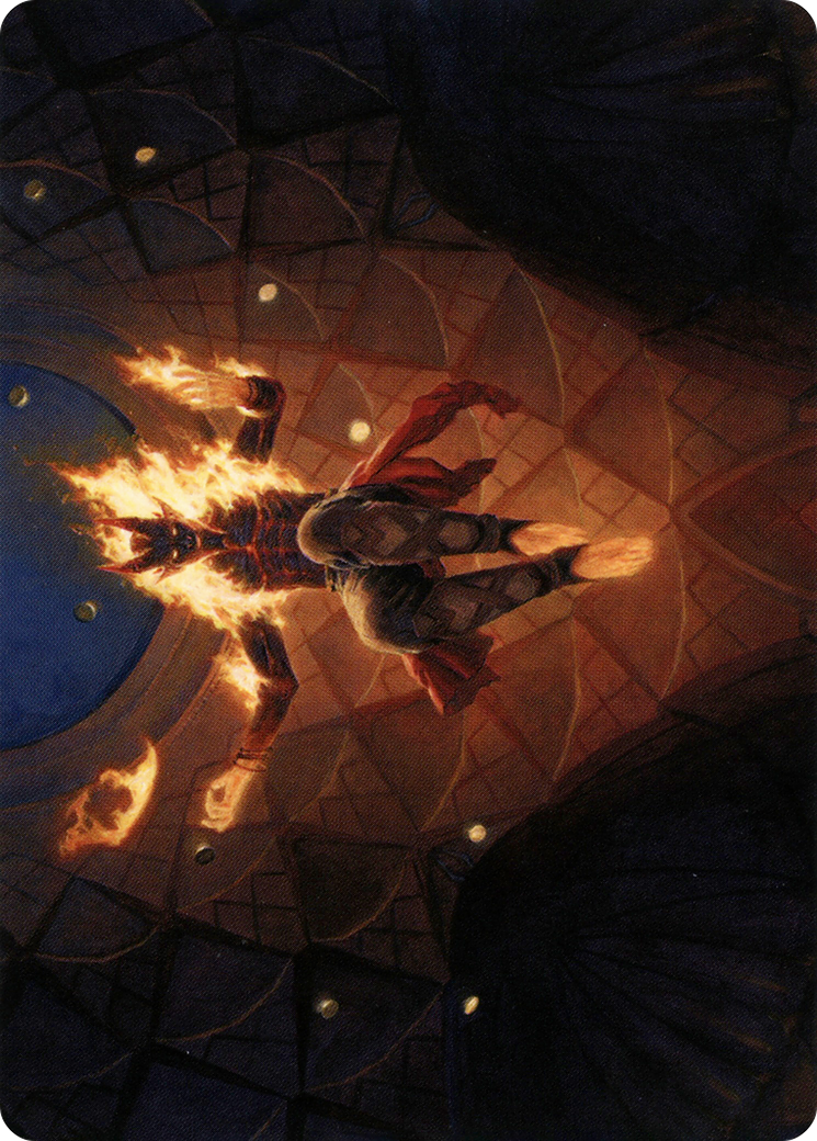 Yusri, Fortune's Flame Art Card [Modern Horizons 2 Art Series] | Kessel Run Games Inc. 