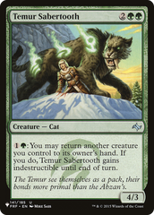 Temur Sabertooth [The List] | Kessel Run Games Inc. 