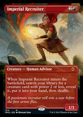 Imperial Recruiter (Borderless Alternate Art) [Modern Horizons 2] | Kessel Run Games Inc. 