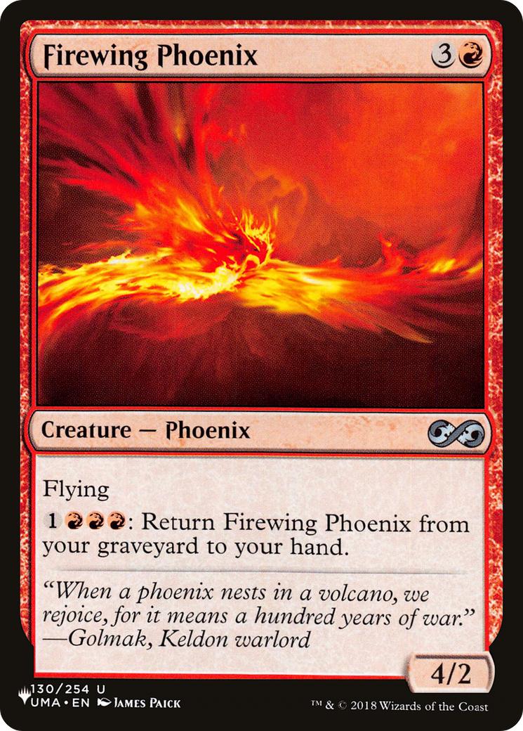 Firewing Phoenix [The List Reprints] | Kessel Run Games Inc. 