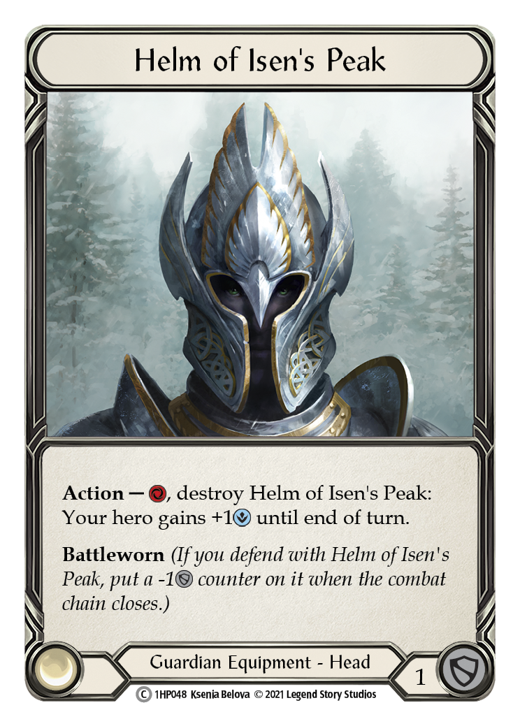 Helm of Isen's Peak [1HP048] (History Pack 1) | Kessel Run Games Inc. 