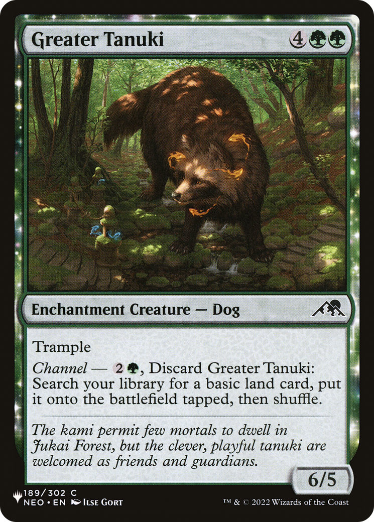 Greater Tanuki [The List] | Kessel Run Games Inc. 