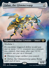 Zabaz, the Glimmerwasp (Extended Art) [Modern Horizons 2] | Kessel Run Games Inc. 