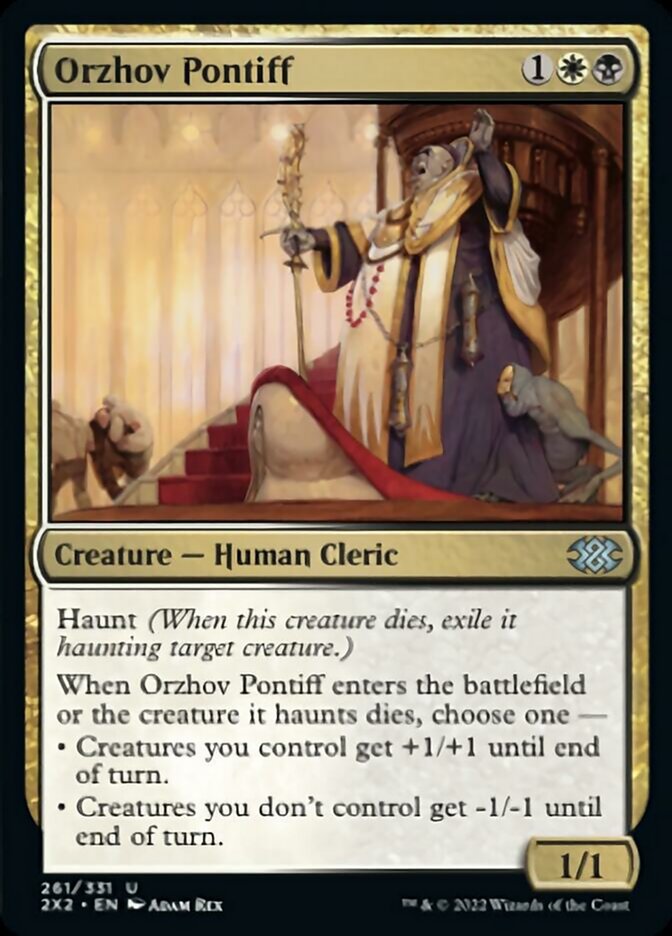 Orzhov Pontiff [Double Masters 2022] | Kessel Run Games Inc. 