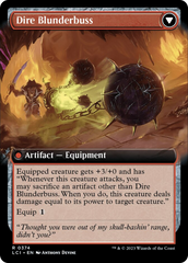 Dire Flail (Extended Art) [The Lost Caverns of Ixalan] | Kessel Run Games Inc. 