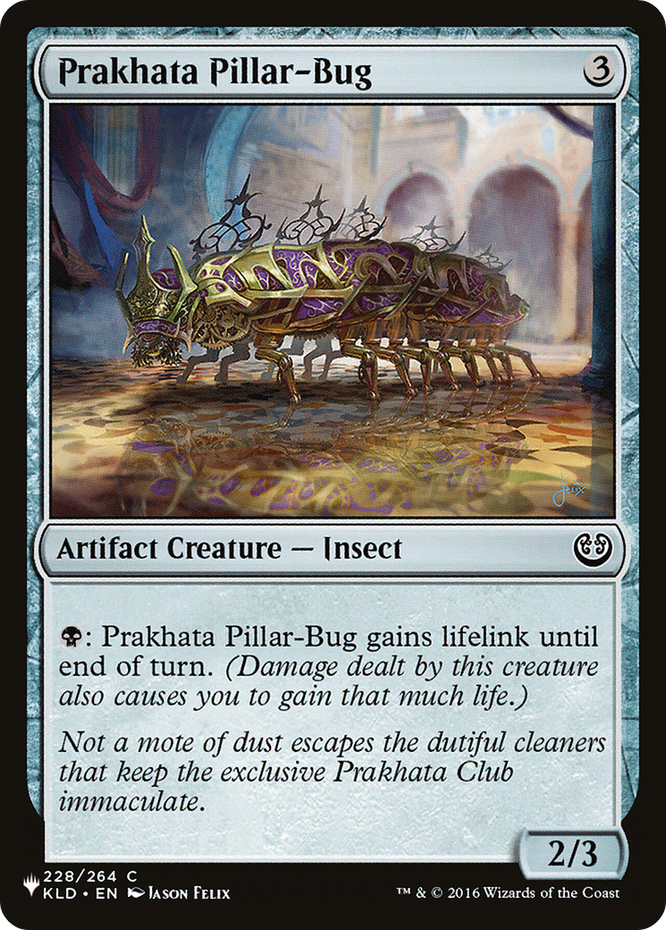 Prakhata Pillar-Bug [The List Reprints] | Kessel Run Games Inc. 