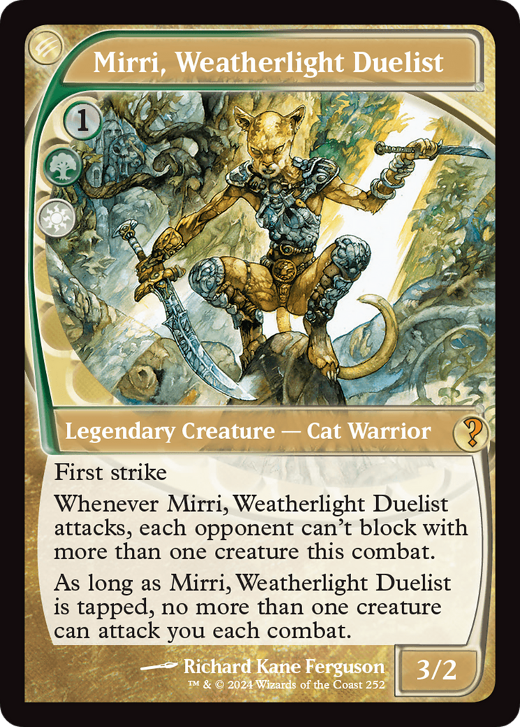 Mirri, Weatherlight Duelist (Future Sight) [Mystery Booster 2] | Kessel Run Games Inc. 