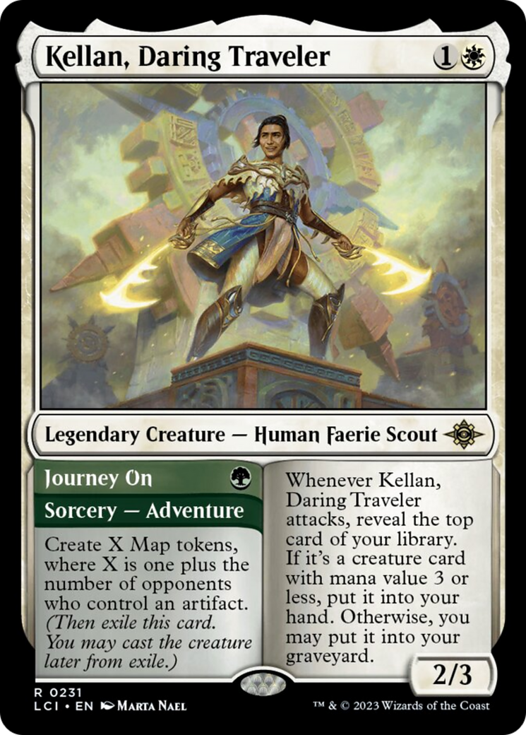 Kellan, Daring Traveler [The Lost Caverns of Ixalan] | Kessel Run Games Inc. 