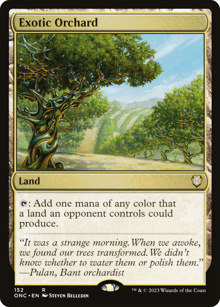 Exotic Orchard [Phyrexia: All Will Be One Commander] | Kessel Run Games Inc. 