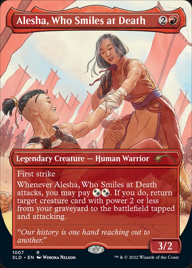 Alesha, Who Smiles at Death [Secret Lair Drop Series] | Kessel Run Games Inc. 