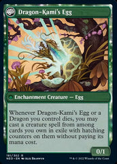 The Dragon-Kami Reborn // Dragon-Kami's Egg [Kamigawa: Neon Dynasty] | Kessel Run Games Inc. 