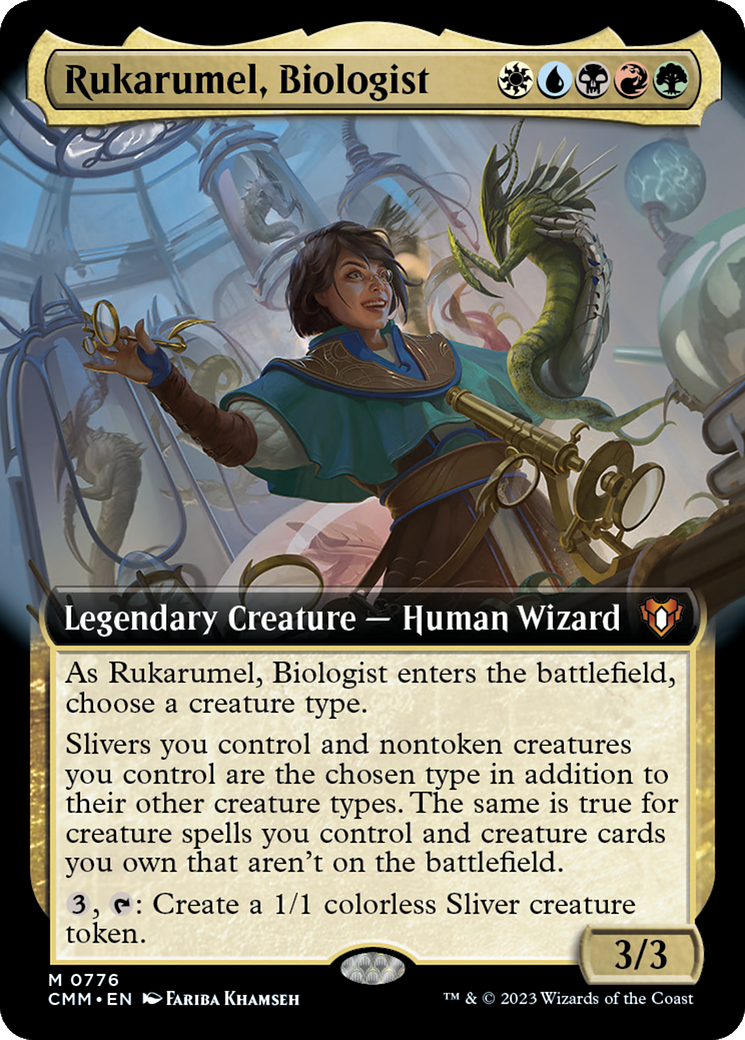 Rukarumel, Biologist (Extended Art) [Commander Masters] | Kessel Run Games Inc. 