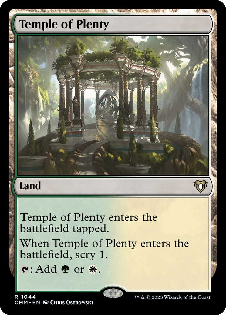 Temple of Plenty [Commander Masters] | Kessel Run Games Inc. 