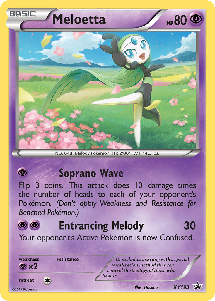 Meloetta (XY193) [XY: Black Star Promos] | Kessel Run Games Inc. 