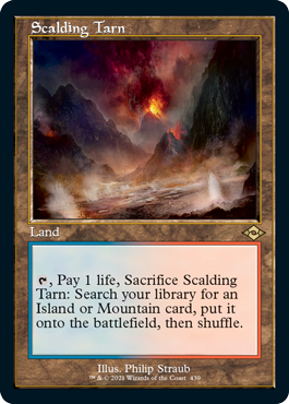 Scalding Tarn (Retro Foil Etched) [Modern Horizons 2] | Kessel Run Games Inc. 