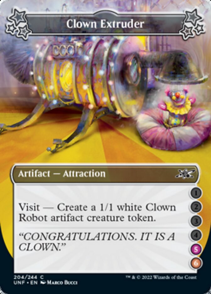 Clown Extruder (5-6) [Unfinity] | Kessel Run Games Inc. 