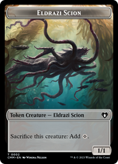 Eldrazi Scion // Spider Double-Sided Token [Commander Masters Tokens] | Kessel Run Games Inc. 