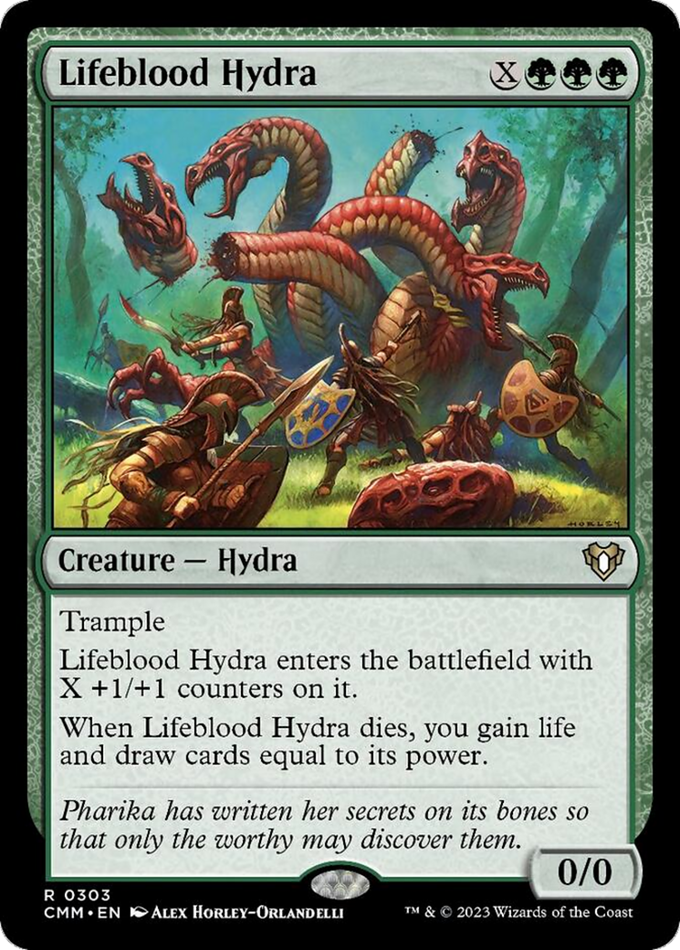 Lifeblood Hydra [Commander Masters] | Kessel Run Games Inc. 