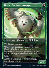 Doric, Nature's Warden // Doric, Owlbear Avenger [Secret Lair Drop Series] | Kessel Run Games Inc. 