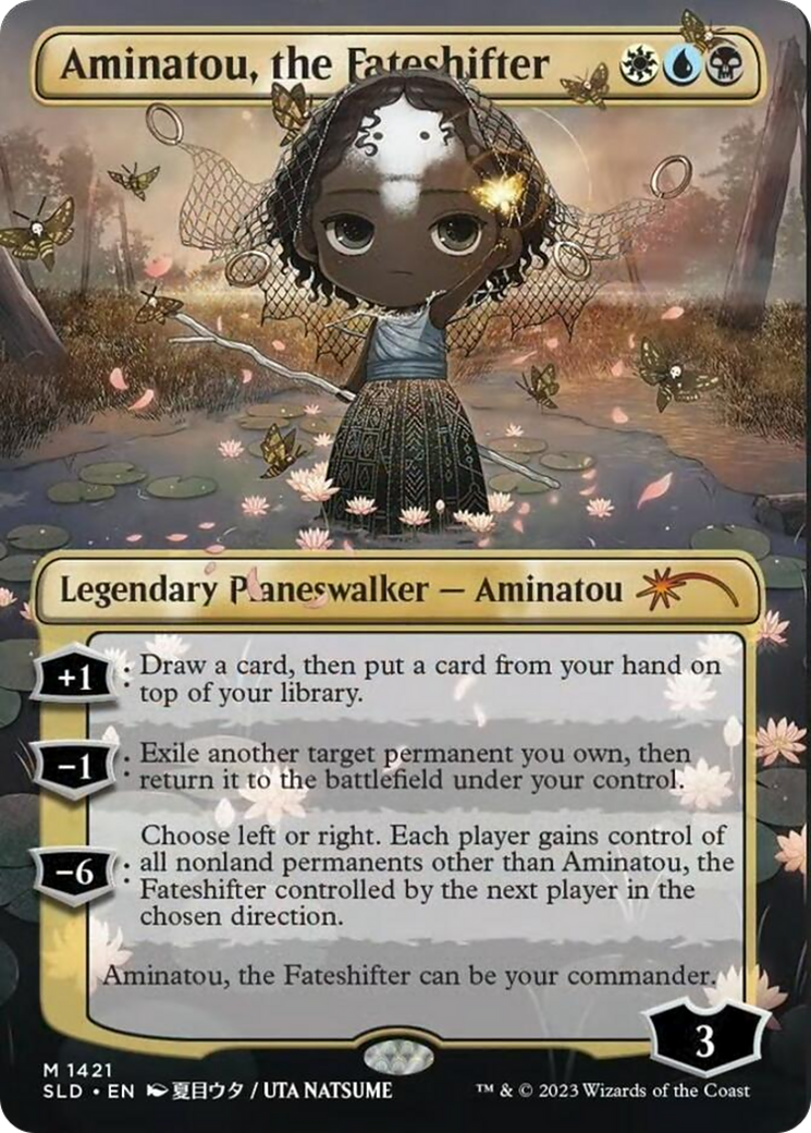 Aminatou, the Fateshifter (Rainbow Foil) [Secret Lair Drop Series] | Kessel Run Games Inc. 