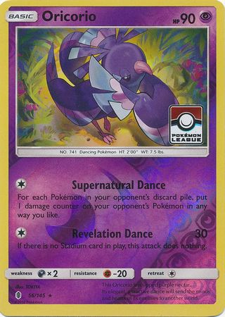 Oricorio (56/145) (League Promo) [Sun & Moon: Guardians Rising] | Kessel Run Games Inc. 