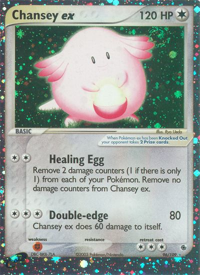 Chansey ex (96/109) [EX: Ruby & Sapphire] | Kessel Run Games Inc. 