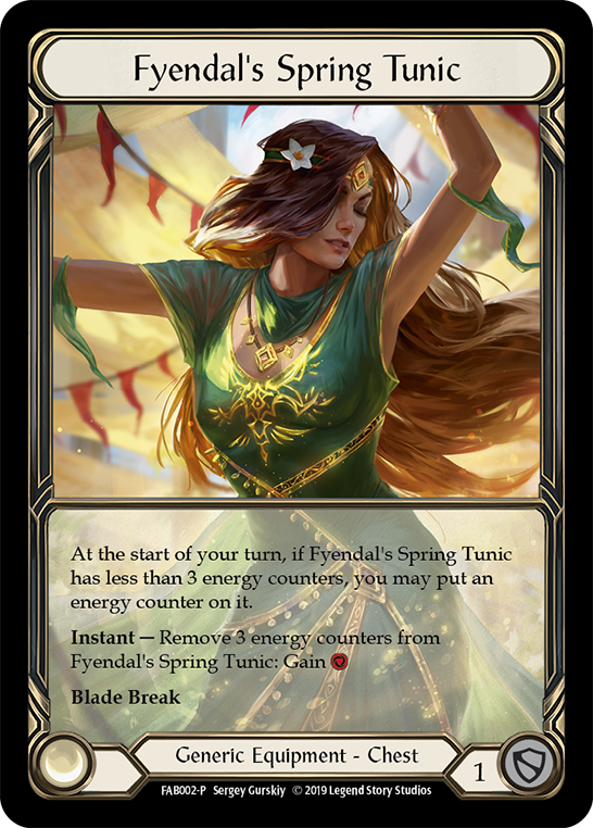 Fyendal's Spring Tunic [FAB002] (Promo)  Rainbow Foil | Kessel Run Games Inc. 