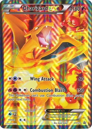 Charizard EX (XY121) (Jumbo Card) [XY: Black Star Promos] | Kessel Run Games Inc. 