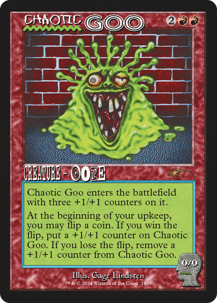 Chaotic Goo (Rainbow Foil) [Secret Lair Drop Series] | Kessel Run Games Inc. 