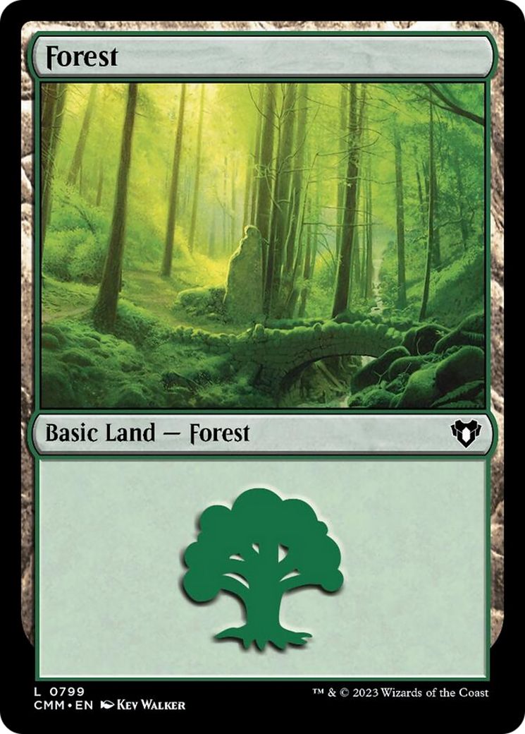 Forest (799) [Commander Masters] | Kessel Run Games Inc. 