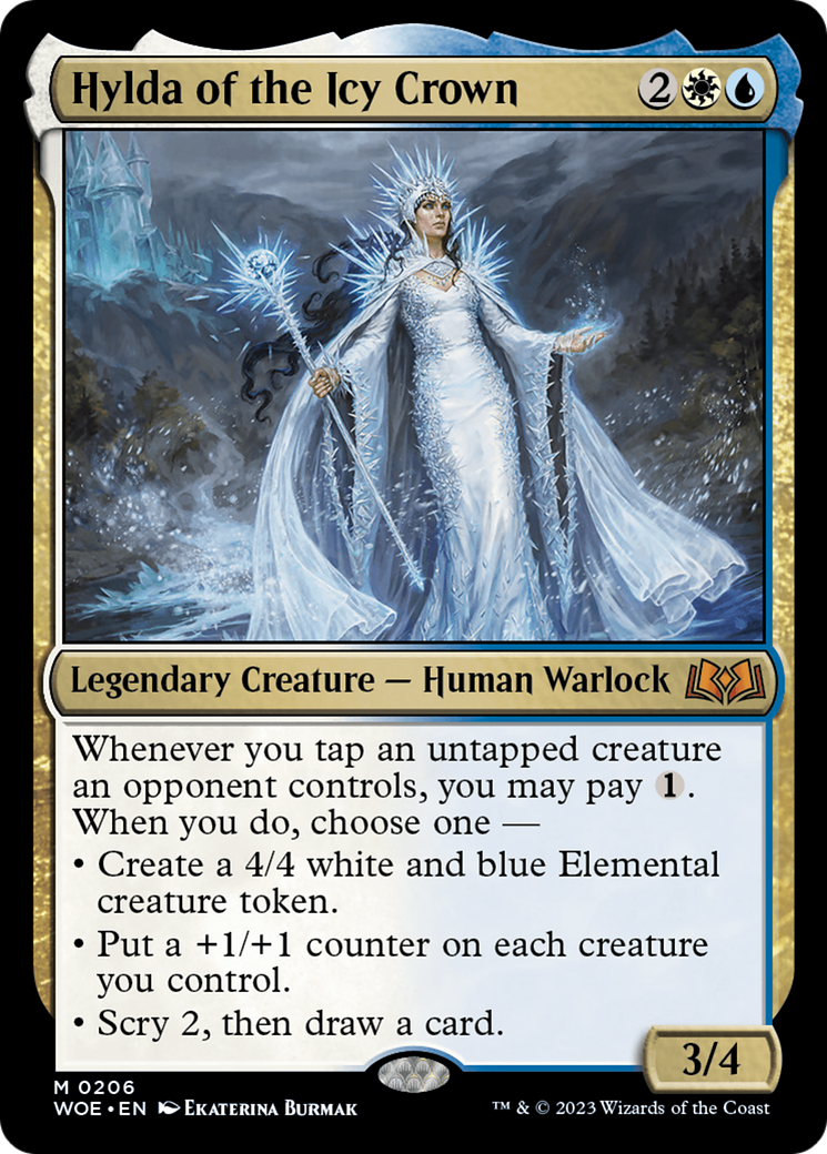 Hylda of the Icy Crown [Wilds of Eldraine] | Kessel Run Games Inc. 