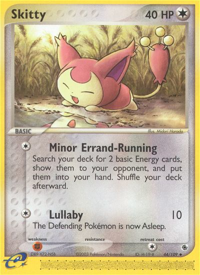 Skitty (44/109) [EX: Ruby & Sapphire] | Kessel Run Games Inc. 